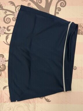 Reebok Navy Mini Skirt with Grey Side Trim